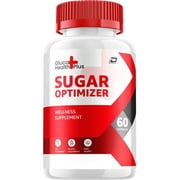 Gluco Health Plus Capsules   GlucoHealth Plus Sugar Optimizer Pills Advanced Supplement, All Natural, GlucoHealthPlus Maximum Strength Formula, Glycogen Support, 1 Pack, 60 Capsules