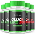 thumbnail image 1 of Gluco Life 360 Blood Balance Support Pills Advanced Formula Vitamin Supplement 300 Capsules, 1 of 9