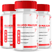 Gluco Maxum Advanced Blood Support Pills Natural Glyco Support Supplement 180 Capsules