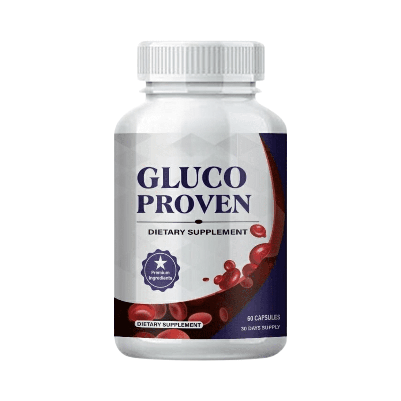 Gluco Proven Advanced Formula Supplement - 60 Capsules - Walmart.com