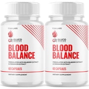 Gluco Regulate Advanced Formula Blood Balance Support for Health and Wellness GlucoRegulate 120 Capsules