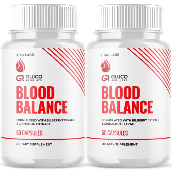 Gluco Regulate Advanced Formula Blood Support for Health and Wellness GlucoRegulate 120 Capsules