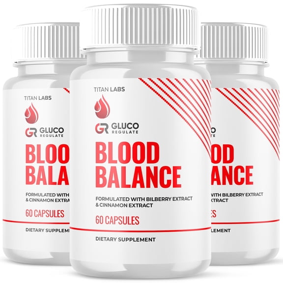 Gluco Regulate Advanced Formula Blood Support for Health and Wellness GlucoRegulate 180 Capsules