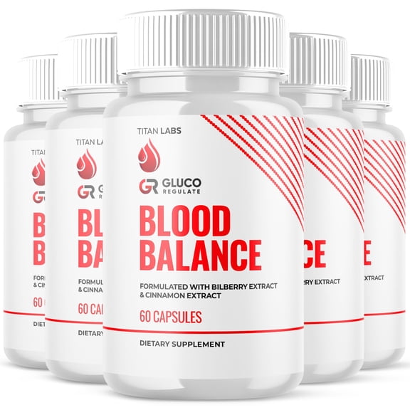 Gluco Regulate Advanced Formula Blood Support for Health and Wellness GlucoRegulate 300 Capsules