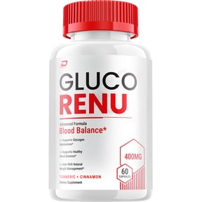 Gluco Renu Advanced Supplement, All Natural Glycogen Support, 60 Capsules