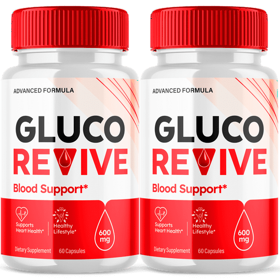 Gluco Revive Blood Support GlucoRevive Advanced Formula Glycogen Support 120 Capsules