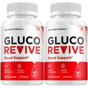 Gluco Revive Capsules   GlucoRevive All Natural Formula to Maintain Healthy Levels, Glyco Optimizer, 2 Pack, 120 Capsules