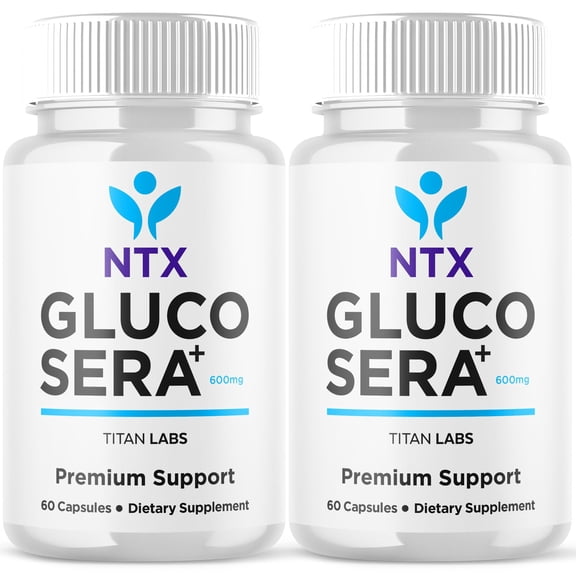 Gluco Sera+ Advanced Formula Blood Support for Health and Wellness GlucoSera+ 120 Capsules