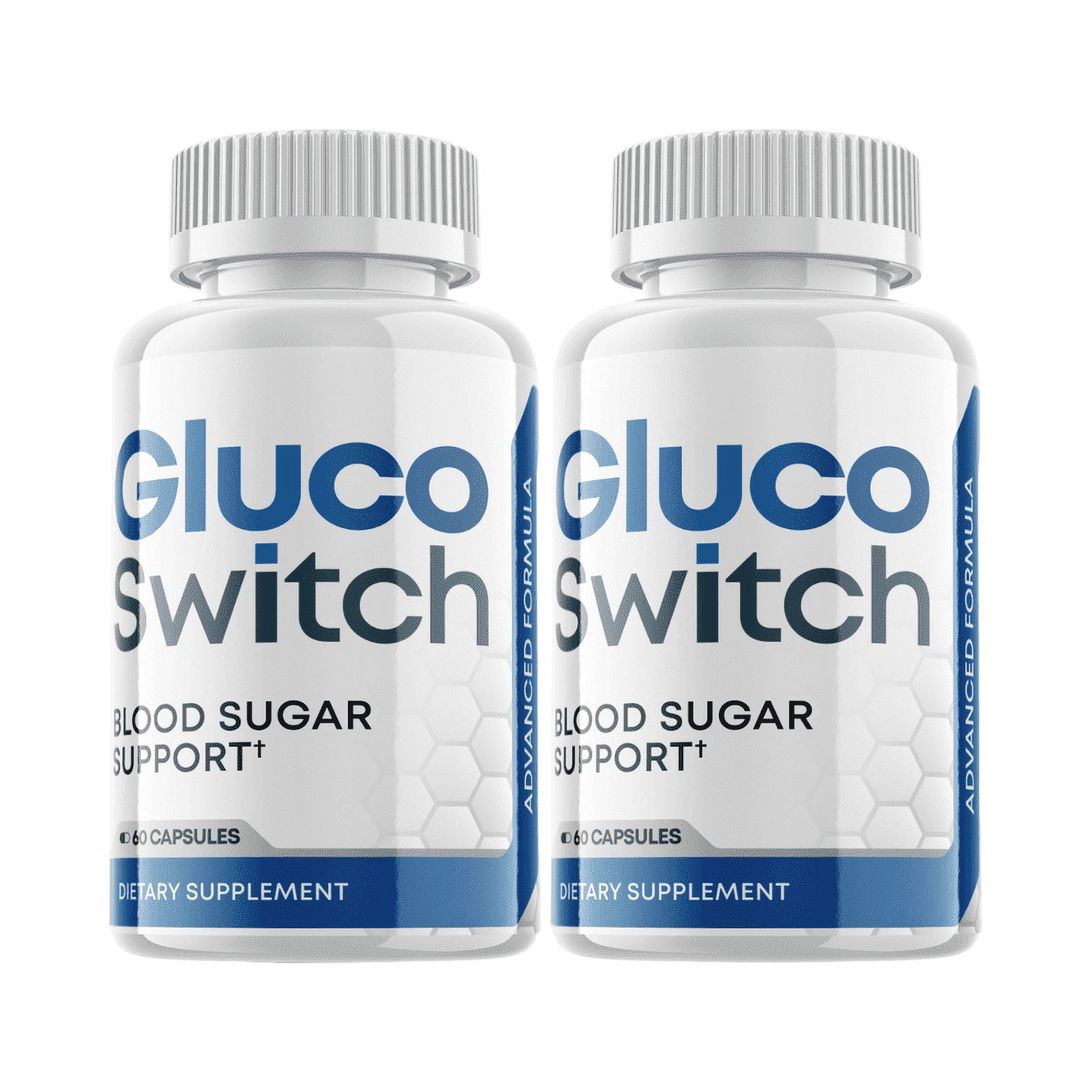 Gluco Switch Pills GlucoSwitch Pills For Blood Sugar Support-120 Capsules