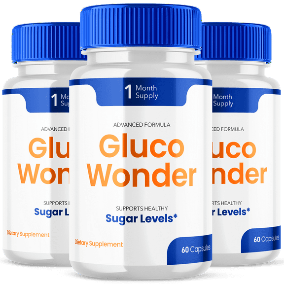 Gluco Wonder Advanced Formula Glycogen Support Health & Wellness Supplement 180 Capsules