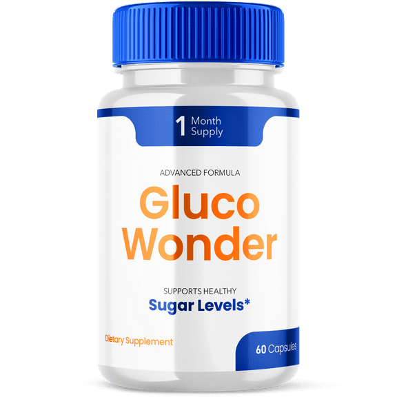 Gluco Wonder Advanced Formula Glycogen Support Health & Wellness Supplement 60 Capsules