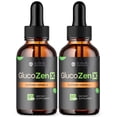thumbnail image 1 of Gluco Zen X Advanced Formula Drops Natural Support Supplement GlucoZenX 60 Servings, 1 of 9