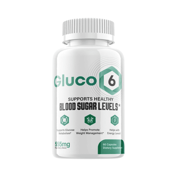 Gluco6 Blood Sugar Pills Gluco 6 Supplement For Blood Sugar Support 60 Capsules