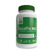 GlucoPro  MAX - Blood Sugar Complex with Berberine + Chromium 90 Tablets by Health Thru Nutrition