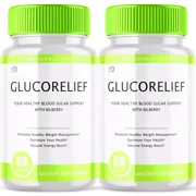 GlucoRelief - Balanced Sugar Level & Glucose Wellness Support 2 Pack
