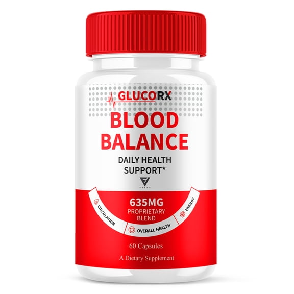 GlucoRx Overall Support Capsules, GlucoRx Maximum Strength (60 Capsules)