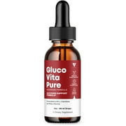 GlucoVita Pure Drops Gluco Vita Pure Liquid Drop Supplement 2oz