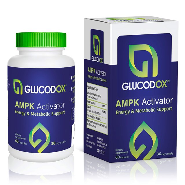 GlucodOX AMPK Activator Supplement AMPK Enzyme for Metabolic Health
