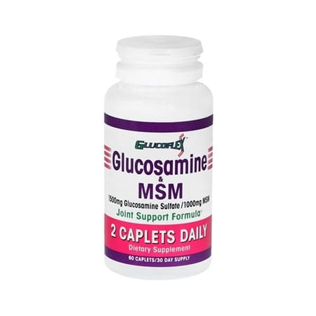Glucoflex Glucosamine And Msm Joint Support Formula, 2 Caplets Daily - 60 Ea