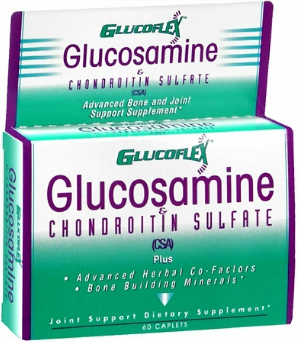 Glucoflex Glucosamine Chondroitin Sulfate Caplets 60 Caplets, 4-Pack