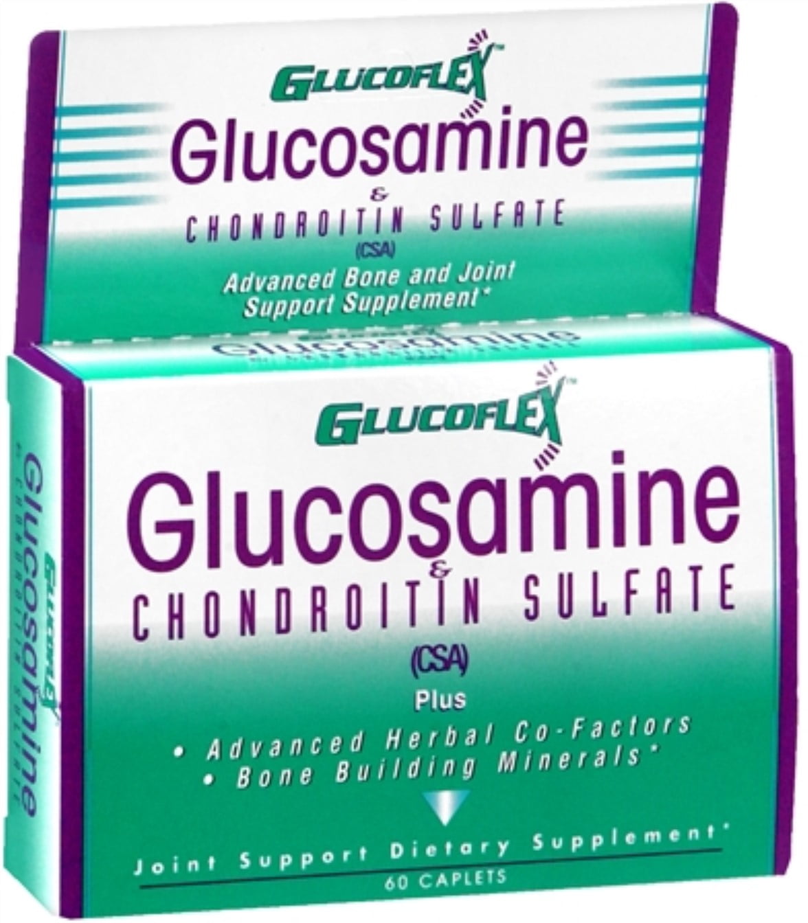 Glucoflex Glucosamine Chondroitin Sulfate Caplets 60 Caplets - (Pack of 3)