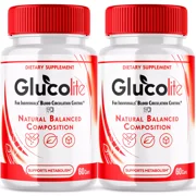 Glucolite Advanced Blood Support Formula, Extra Strength Glycogen Supplement 120 Capsules