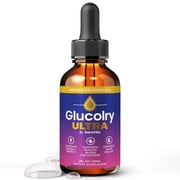 Glucolry Ultra Drops   Daily Liquid Formula with a Clean, Natural Blend to Support Natural Flow, Balanced Levels & Healthy Circulation | Convenient for Consistent Use 30 Servings
