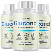 Gluconol Advanced Formula Blood Support for Health and Wellness Gluco Nol 180 Capsules