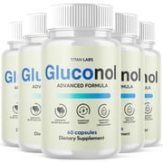 Gluconol Advanced Formula Blood Support for Health and Wellness Gluco Nol 300 Capsules