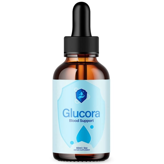 Glucora Advanced Formula Drops Natural Support Supplement 30 Servings