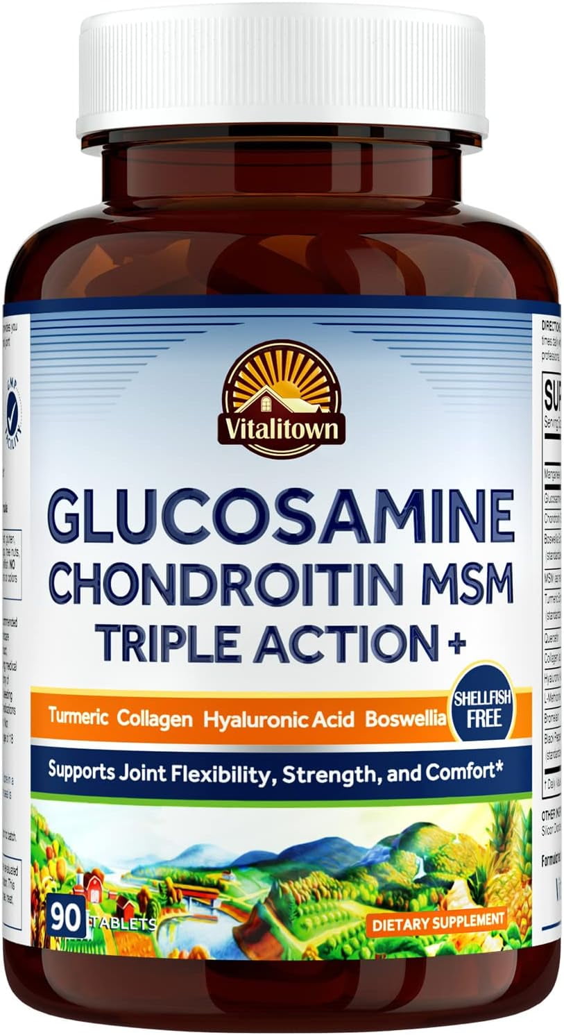 Glucosamine Chondroitin Collagen, Boswellia, Turmeric, Hyaluronic