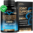 thumbnail image 1 of Glucosamine , Chondroitin , MSM , Collagen - 2800 mg Joint Support Supplement - Made in USA - FSA HSA Eligible - Cartilage Health, Mobility & Strength - Flexibility Nutritional Vitamins, 120 Capsules, 1 of 10