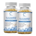 thumbnail image 1 of Glucosamine Chondroitin with MSM & Collagen, Supports Joint & Cartilage Health Supplement, High Absorption, Non-GMO & Vegan, 240 Capsules - Greenpeople, 1 of 8