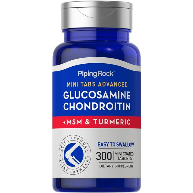 Glucosamine Chondroitin MSM Plus Turmeric 300 Mini Coated Tablets