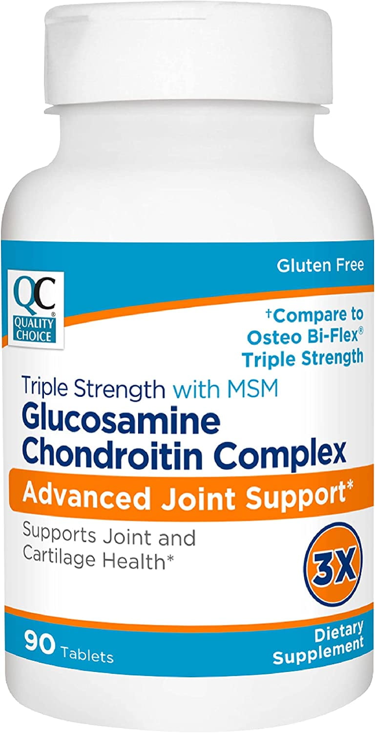 Glucosamine Chondroitin + MSM Triple Strength Tablets 90 ct