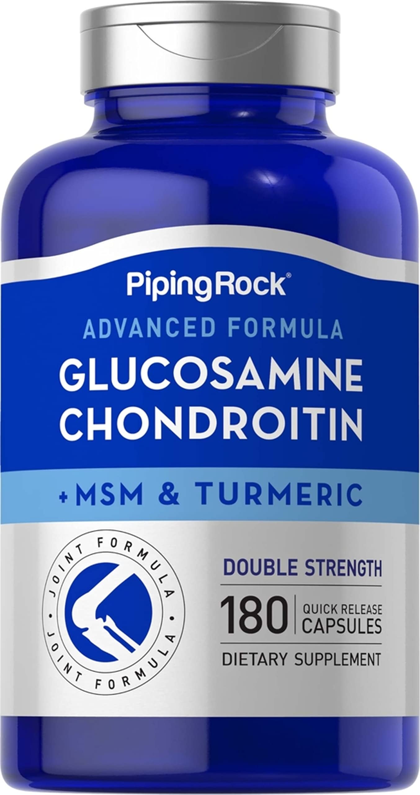 Glucosamine Chondroitin MSM Turmeric 180 Capsules Double Strength