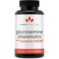 Luma Nutrition Glucosamine Chondroitin MSM Turmeric, Boswellia