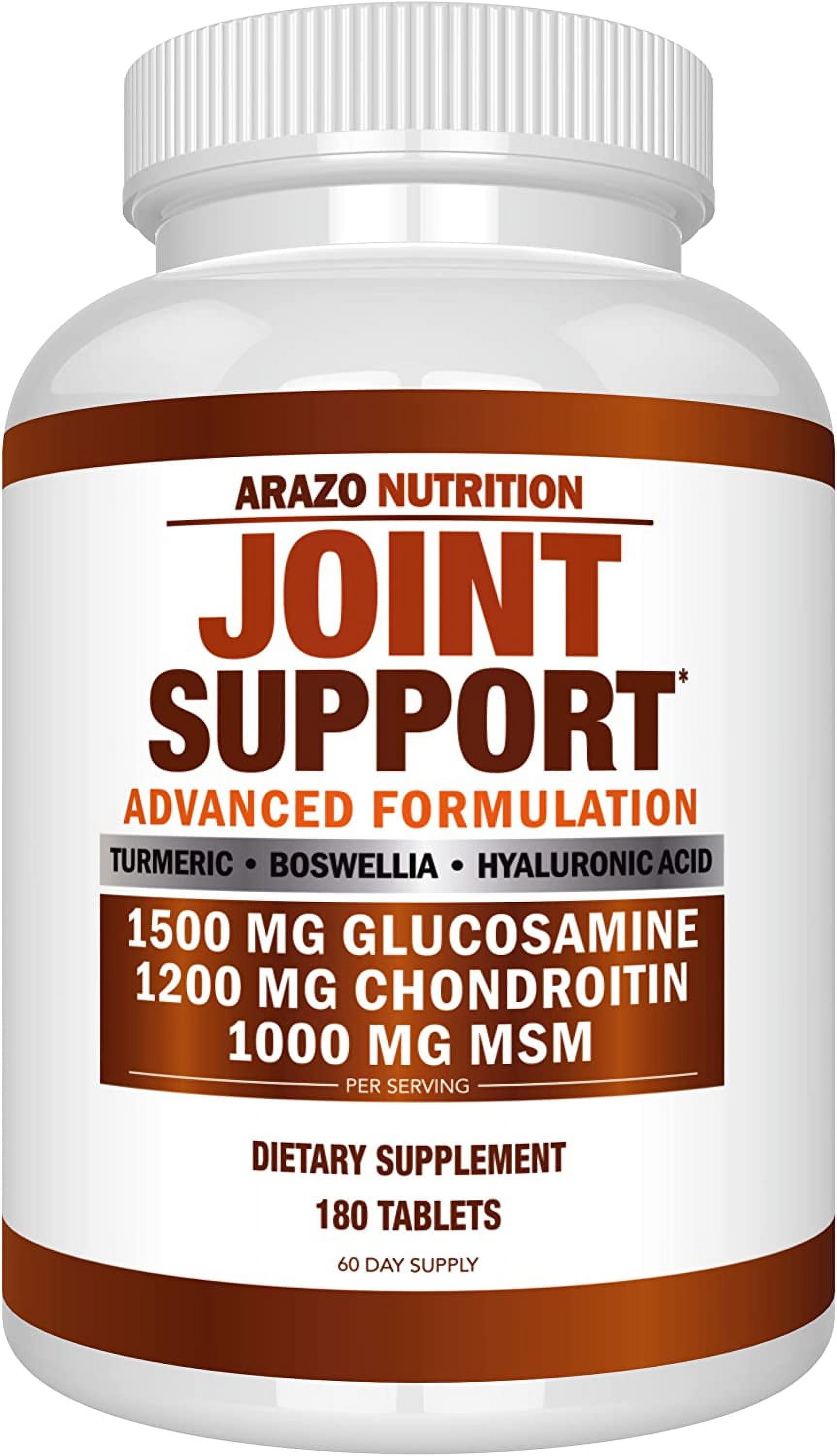 Glucosamine Chondroitin Turmeric Msm Boswellia Joint Support
