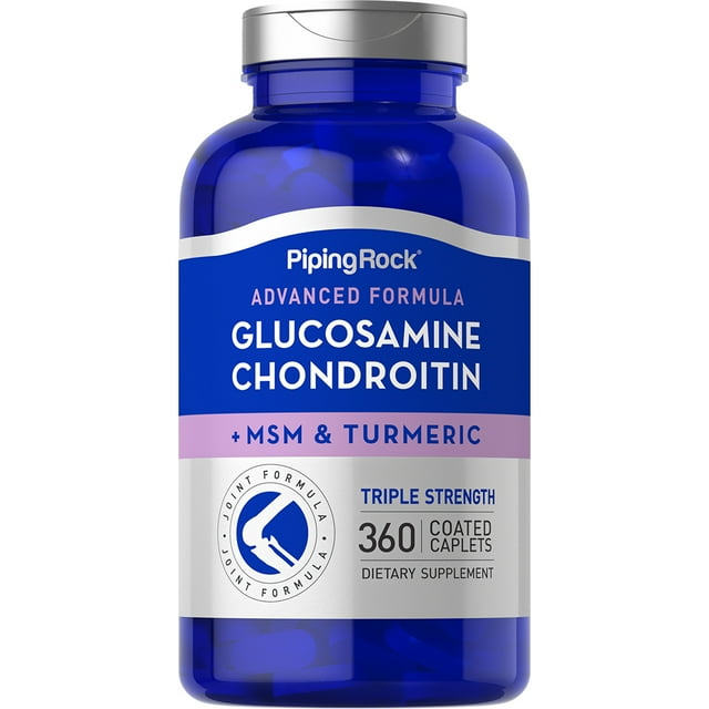 Glucosamine Chondroitin with Turmeric & MSM 360 Caplets Advanced