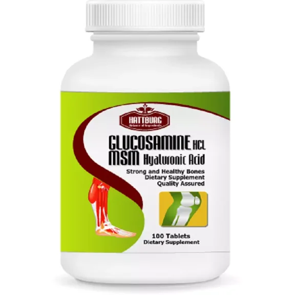Glucosamine HCL & MSM With Hyaluronic Acid, Promotes Mobility, Range of Motion