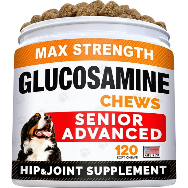 Senior Advanced Glucosamine Chondroitin Joint Supplement for Dogs Hip