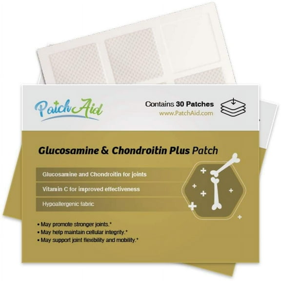 Glucosamine and Chondroitin Topical Plus Patch by PatchAid