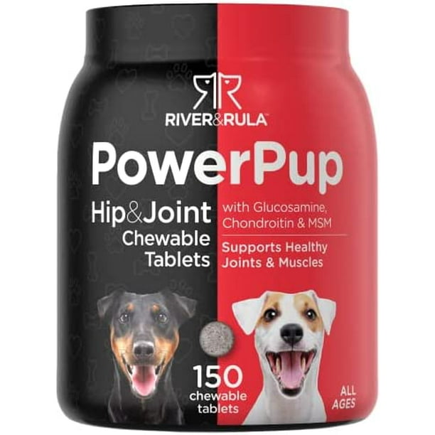 Glucosamine for Dogs 150 Chews Hip and Joint Supplement for Dogs