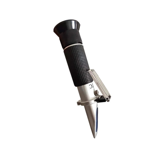 Glucose Meter Alcoholometer Refractometer with ATC Scale 0-25% for Making Winemakers Alcohol ,Instant Results