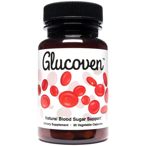 Glucoven - Natural Blood Sugar Support Supplement - Non-GMO, Vegan, Gluten-Free