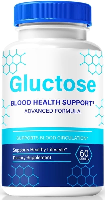 Gluctose Capsules, Original Gluc Tose Formula - Naturally Supports Healthy Circulation, Stable Levels and Energizes the Body, Official Review (60 Capsules)