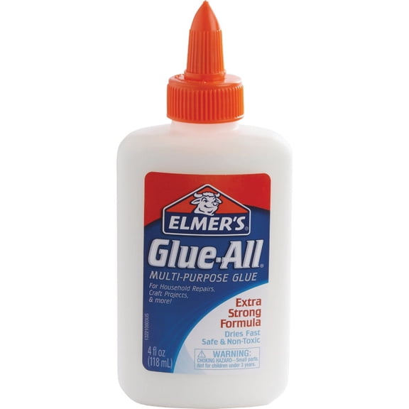 Elmer's E381 White Multipurpose Glue, 4 oz, 4 Ounce