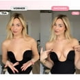 thumbnail image 1 of Glue Bra Push Up Pads Double Reusable Unsupported Bra Sweat Bra Backless Push Up Pads Swim Cap Women Fashion Form Petals Bra Strap Clip Holder Hook Corset Bra Strapless Stickies Bra Cutlets Push up, 1 of 3