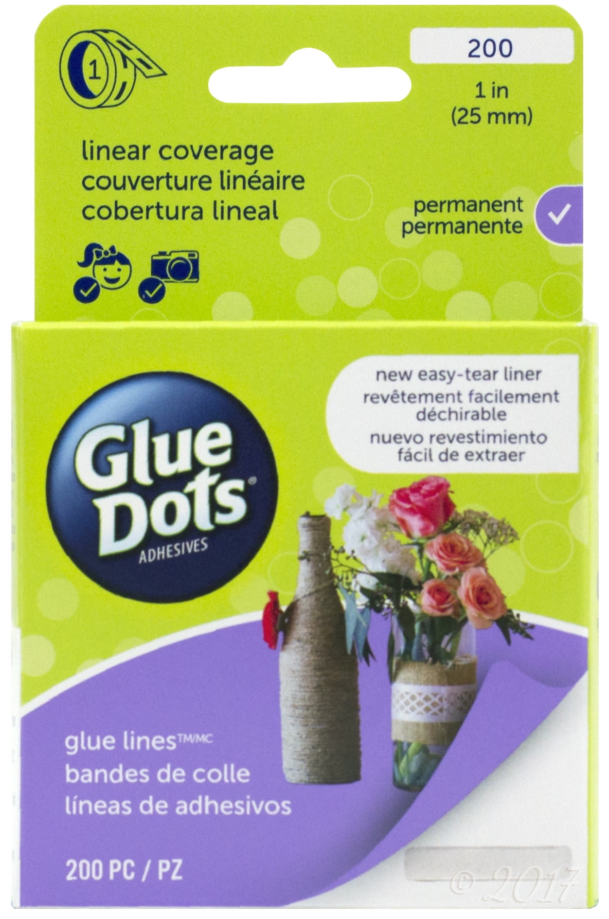 OF222R GLUE DOTS REMOVABLE 1 2 SHEET 60PC 