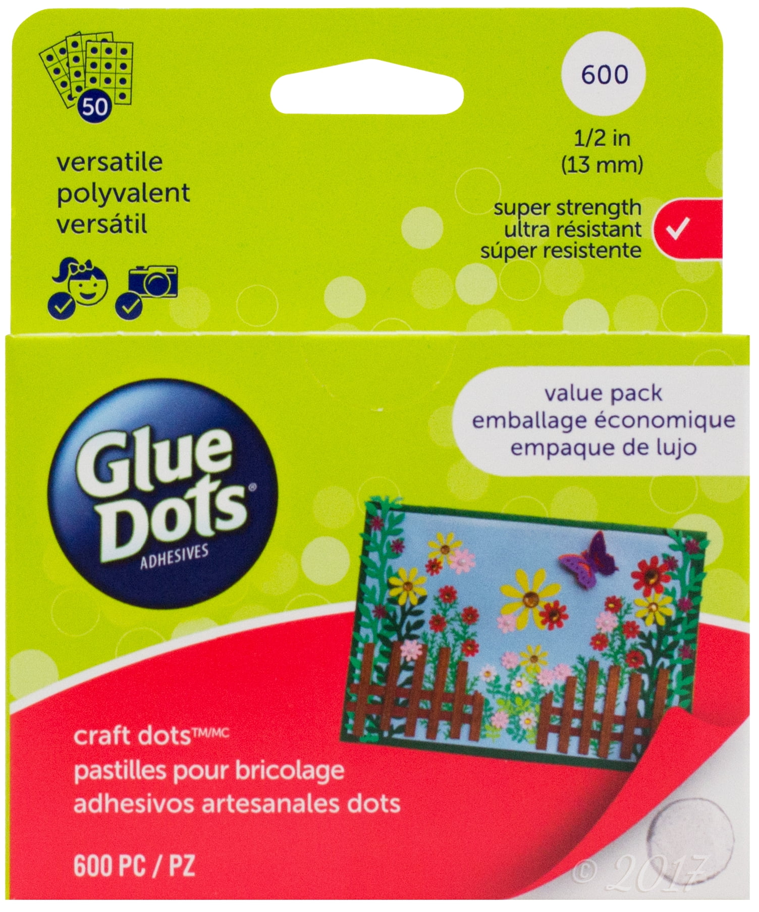 2 Packages of Mini Glue Dots for Scrapbooking & Cardmaking on eBid United  States